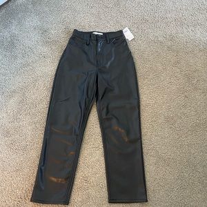 Abercrombie Curve Love the ankle straight ultra high rise pant